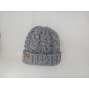 Timberland Children Gray Grey Knit Toboggan Beanie